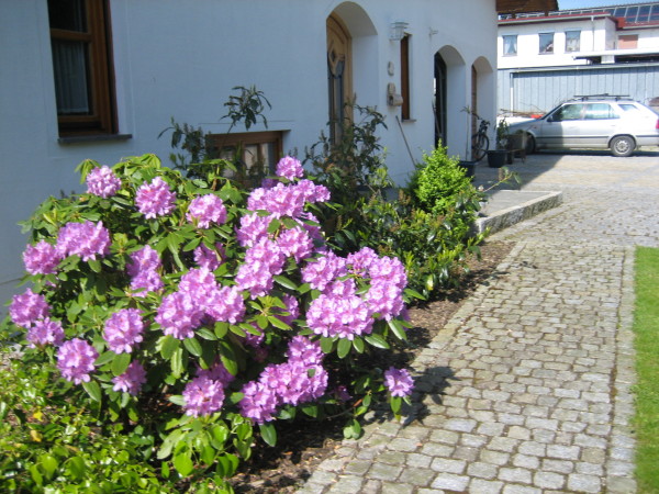 Unser Haus von der Eingangsseite