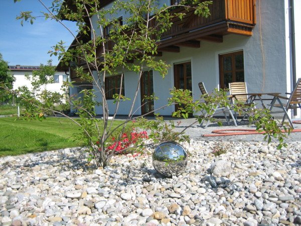 Unser Haus von der Terassenseite